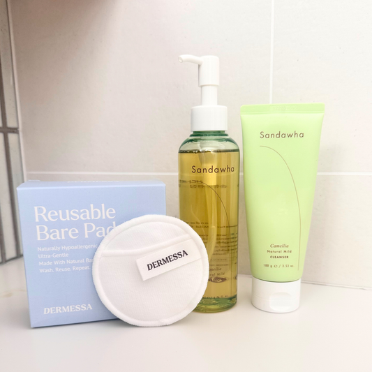 Sandawha Cleansing Duo With Cleansing Pads - Black Friday Super 60