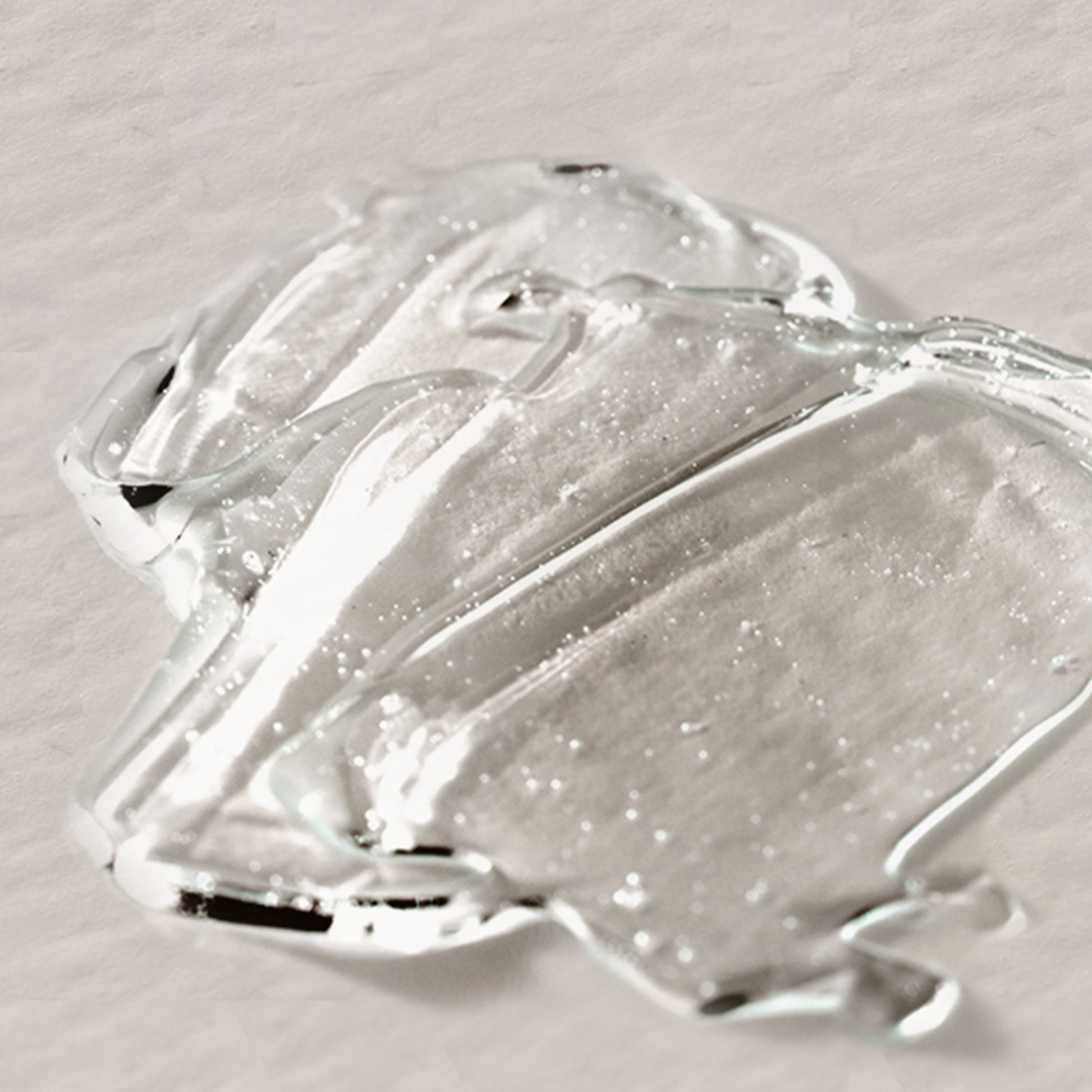 Close-up of clear gel texture, representing Hydro Boost Gel Cream by Neutrogena.