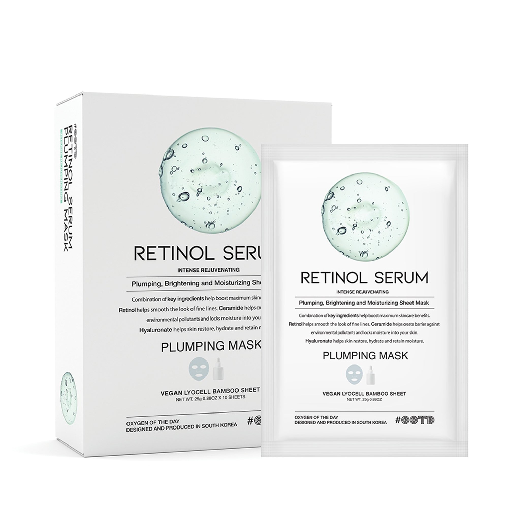 A sophisticated white jar of OOTD Snail Mucin Lifting Cream featuring premium moisturizing and intensive rejuvenation properties.