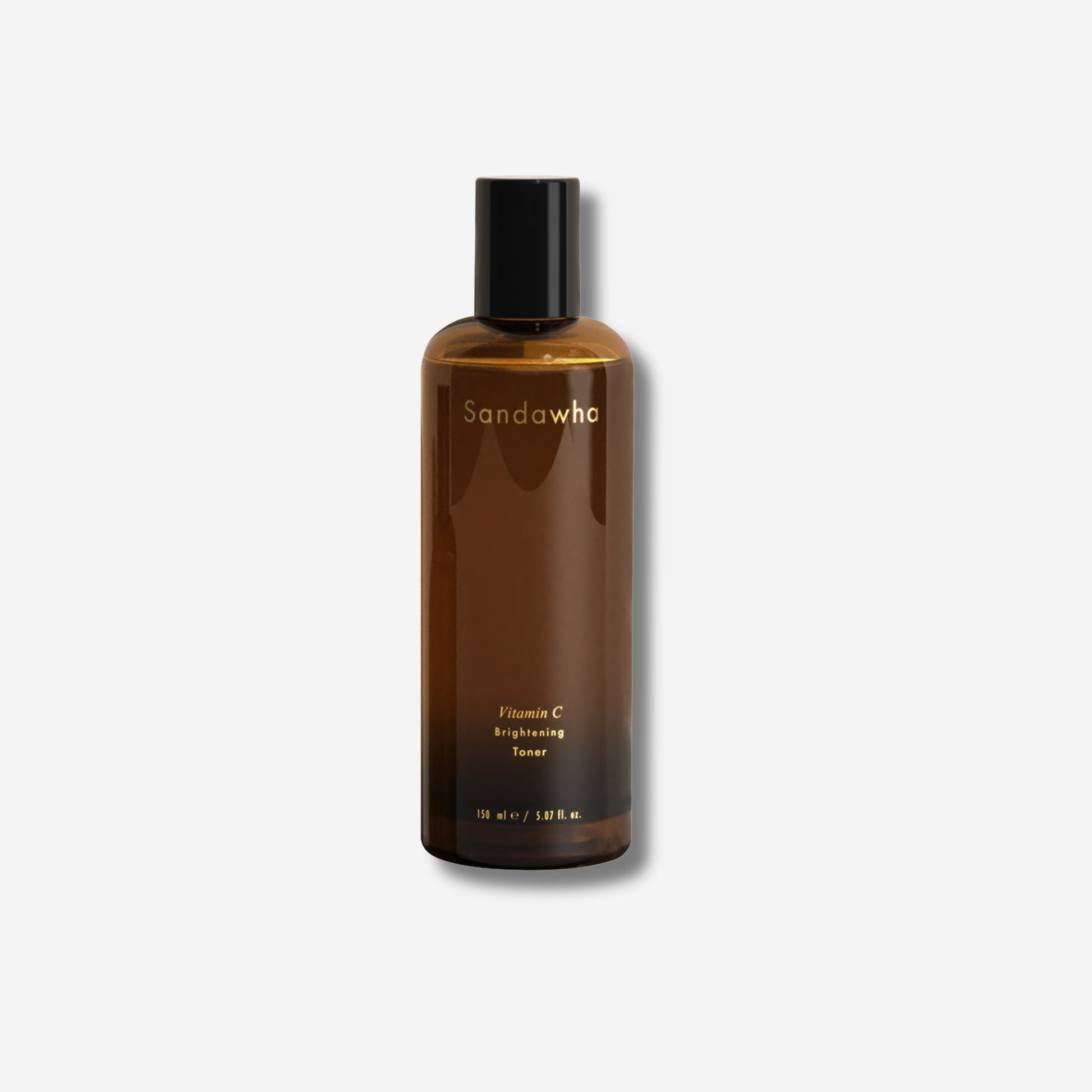 Sandawha Vitamin C Brightening Toner in amber bottle, 150 ml